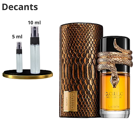 Decant Musamam Lattafa Eau de Parfum - Perfume Árabe