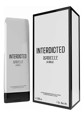 Isabelle La Belle Creme Hidratante Interdicted 200ml - Hidratação Profunda e Fragrância Exclusiva