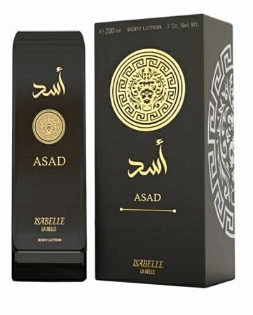 Creme Hidratante Corporal ASad 200ml Isabelle La Belle - Pele Hidratada e Perfumada