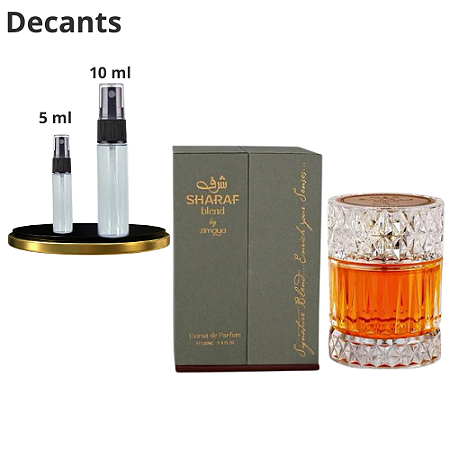Decant Zimaya Sharaf Blend Afnan – Extrait de Parfum Refinado