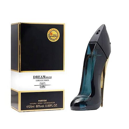 Perfume Feminino Brand Collection 126 – 25ml Inspiração: Good Girl, Carolina Herrera
