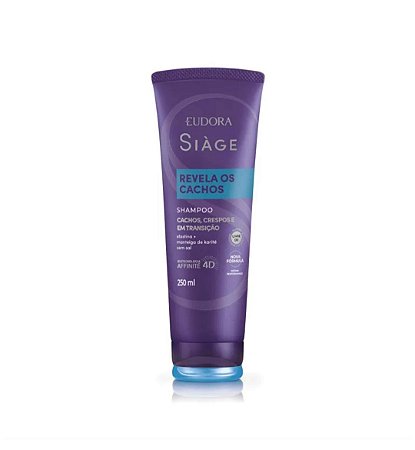 Shampoo Siàge Revela Os Cachos 250ml - Eudora