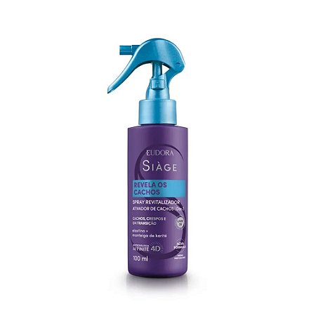 Spray Capilar Revitalizador Siàge Revela Os Cachos 100ml – Eudora