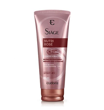 Condicionador Siàge Nutri Rosé 200ml - Eudora