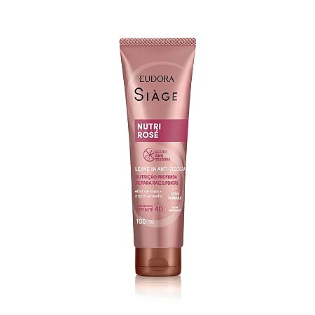 Leave-in Siàge Nutri Rosé 100ml - Eudora