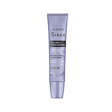 Tônico Capilar Siàge Acelera o Crescimento 65ml - Eudora