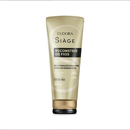 Condicionador Siàge Reconstrói os Fios 200ml - Eudora