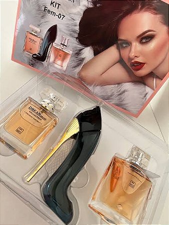 Kit Dream Brand Collection - 3 Frascos de 25ml - REF. FEM 07