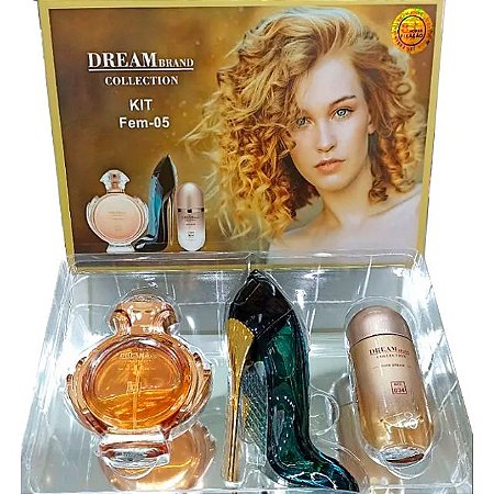 Kit Dream Brand Collection - 3 Frascos de 25ml - REF. FEM 05