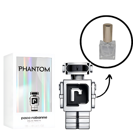 Phantom EDT Perfume masculino 10ml decant