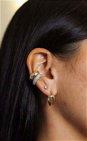 Piercing Fake Dourado