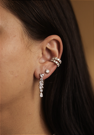 Brinco Lara Lux – Prata 925