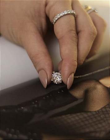 COLAR MOISSANITE 10MM