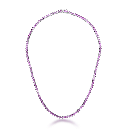 Corrente Riviera Rosa 3mm (3 Garras)