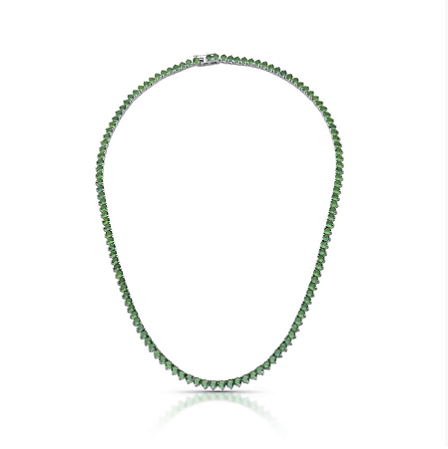 Corrente Riviera Verde Escuro 3mm (3 Garras)