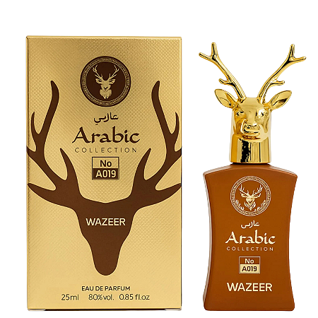 Perfume Árabe A019 Wazeer - Arabic Collection - (Frasco 25ml)