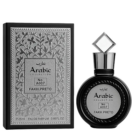 Perfume Árabe A007 Fakh Preto - Arabic Collection - (Frasco 25ml)