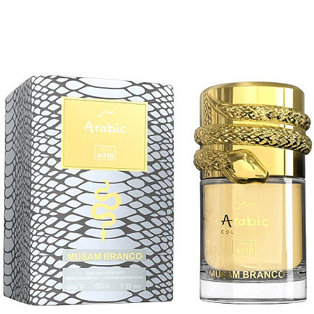 Perfume Árabe A018 Musam Branco - Arabic Collection - (Frasco 25ml)