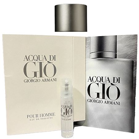 Amostra Oficial Acqua di Gio - Giorgio Armani