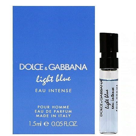 Amostra Oficial Light Blue Pour Homme Eau Intense - Dolce & Gabbana