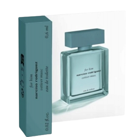Amostra Oficial For Him Vetiver Musc - Narciso Rodriguez