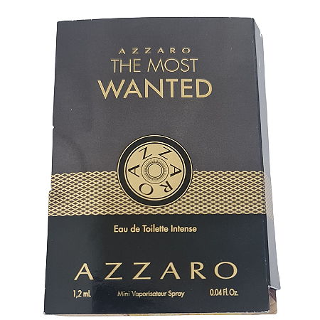 Amostra Perfume The Most Wanted Intense EDTI – Azzaro