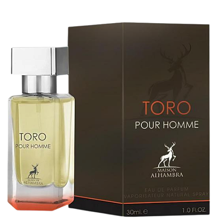 Perfume Toro Pour Homme - Alhambra (Frasco 30ml)