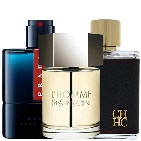 Kit Gentleman Moderno - 3 Decants de 5ml