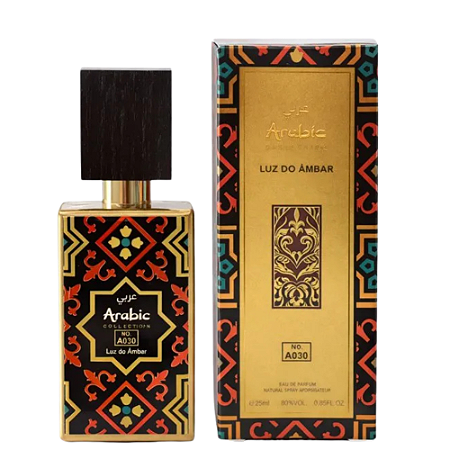 Perfume Árabe A030 Luz do Âmbar - Arabic Collection - (Frasco 25ml)