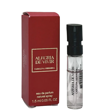 Amostra Oficial Alegria de Vivir – Carolina Herrera