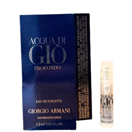 Amostra Oficial Acqua di Giò Profondo EDT – Giorgio Armani