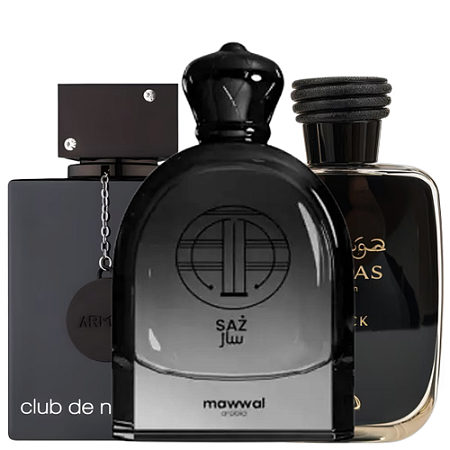 Kit Presença Absoluta - 3 Decants de 5ml