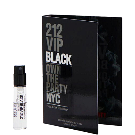 Amostra Oficial 212 Vip Black - Carolina Herrera