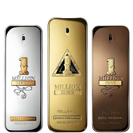 Kit 1 Million Collection - 3 Decants de 5ml