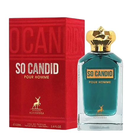 Perfume So Candid Pour Homme - Masculino - Alhambra