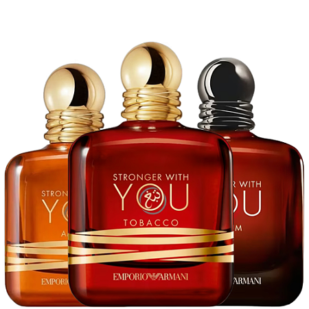 Kit Trilogia Stronger - 3 Decants de 5ml