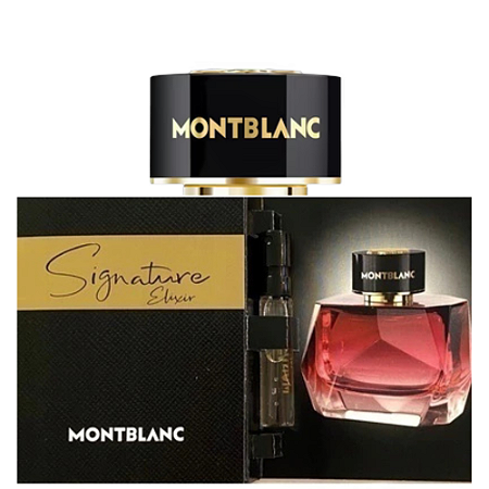 Amostra Oficial Signature Elixir - Montblanc