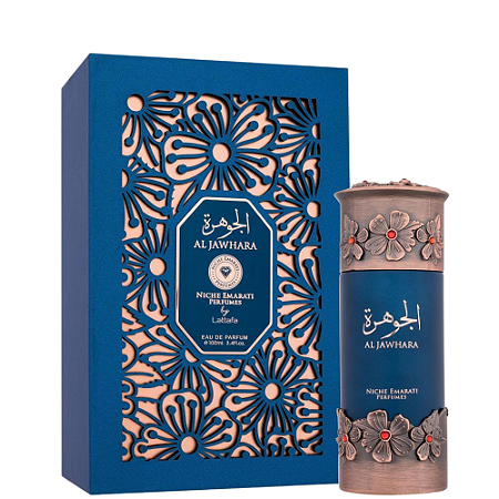 Perfume Al Jawhara Niche - Unissex - Lattafa
