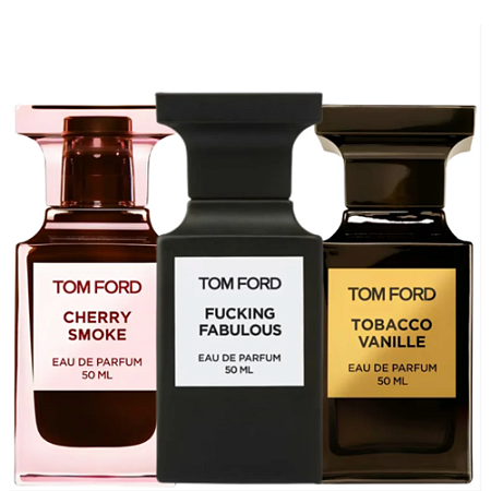 Kit Tom Ford Signature Trilogy - 3 Flaconetes de 2ml