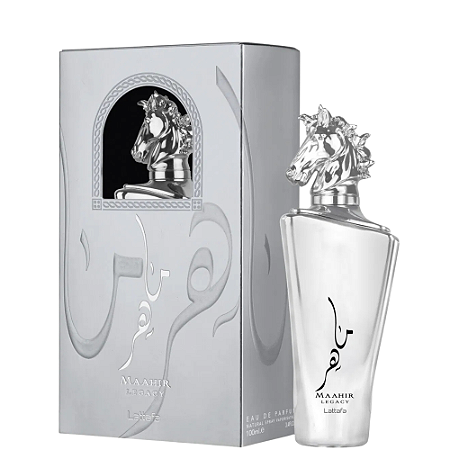 Perfume Maahir Legacy Silver - Unissex - Lattafa