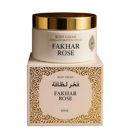 Hidratante Corporal Fakhar Rose - Isabelle La Belle - 200ml