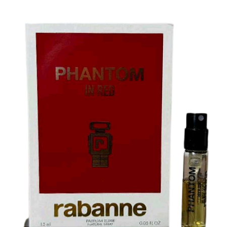 Amostra Oficial Phantom in Red - Rabanne (Lançamento)