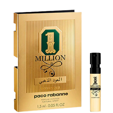 Amostra Oficial 1 Million Golden Oud – Rabanne