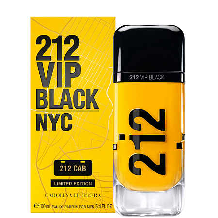 Perfume 212 VIP Black CAB - Carolina Herrera - 100ml