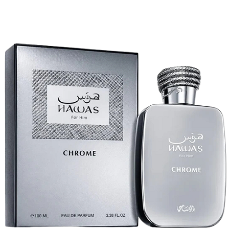 Perfume Hawas Chrome - Unissex - Rasasi