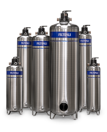 Filtro Central 1000 lts. Filtrali Linha Vital Certificado pelo INMETRO
