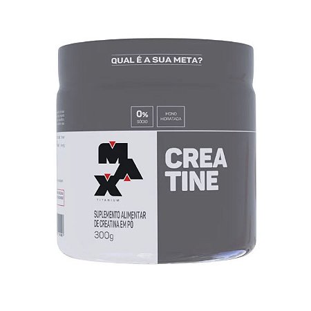 Creatina MAX Titanium Monohidratada 300gr