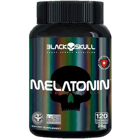 Black Skull Melatonina 120 Comprimidos