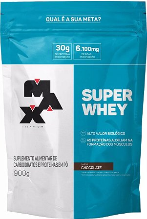 Super Whey Protein 900 Gramas - Chocolate