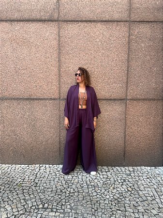 Calça Pantalona Êntase